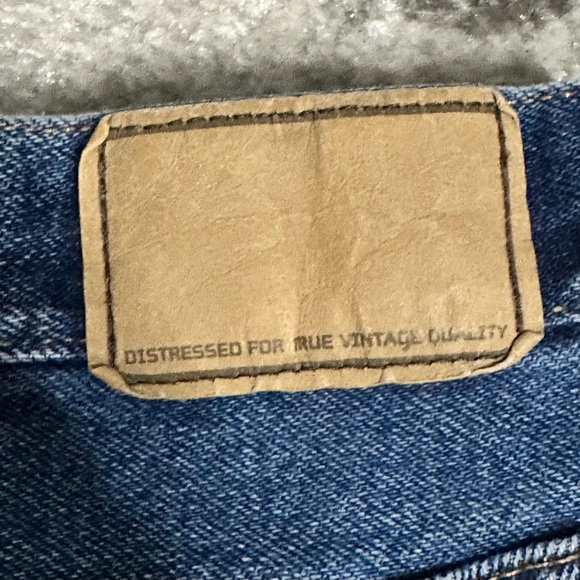 Urban Pipeline Up Mens Relaxed Straight Baggy Distressed Jeans Tag 40x30 - Picture 10 of 15